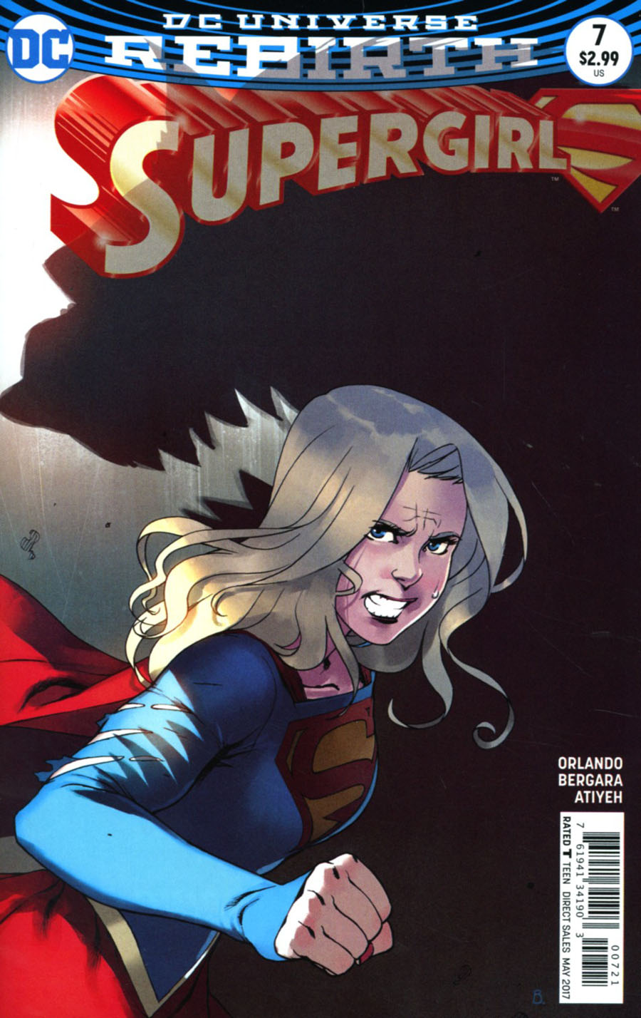 Supergirl Vol 7 #7 Cover B Variant Bengal Cover