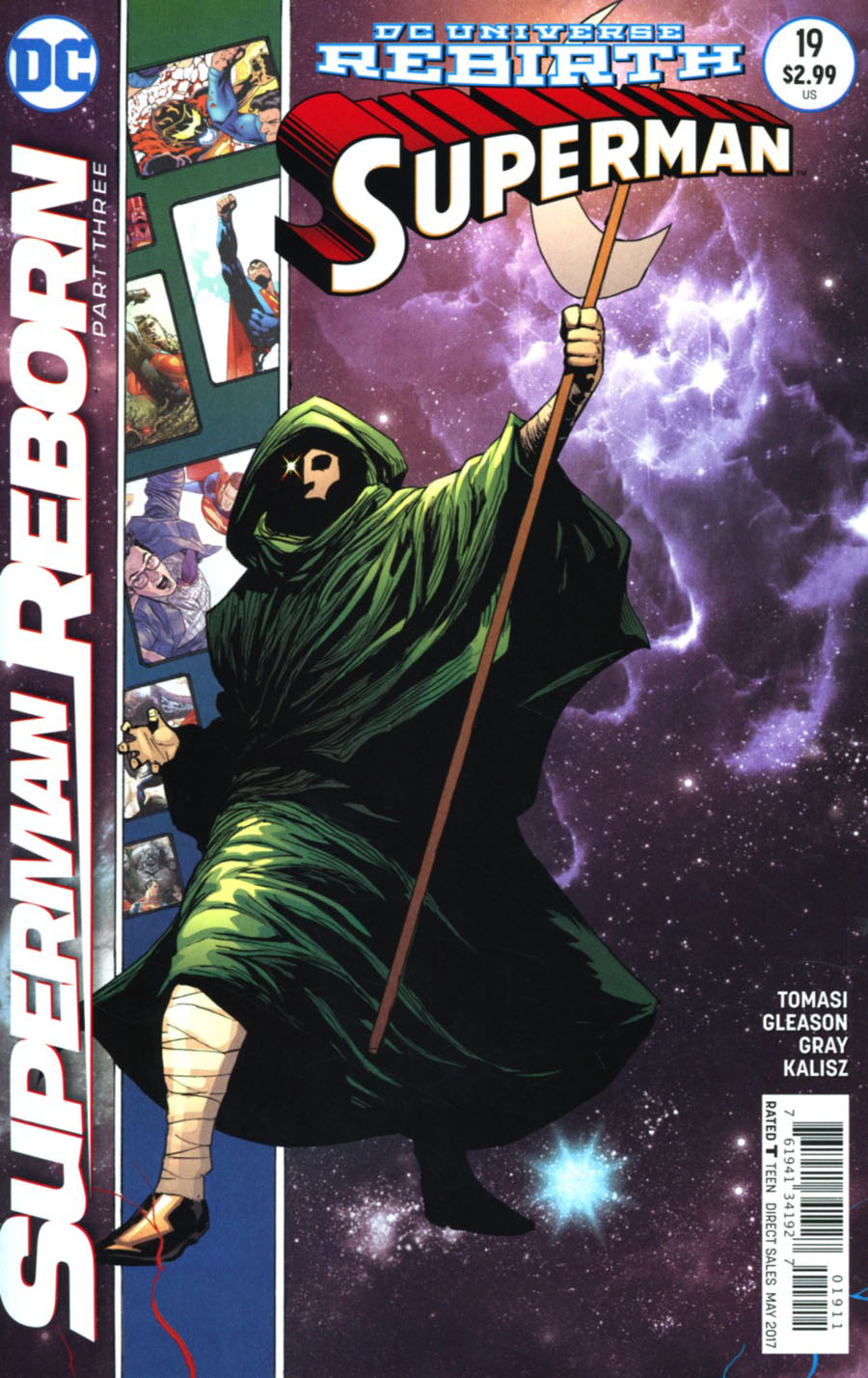 Superman Vol 5 #19 Cover A Regular Patrick Gleason & Mick Gray Cover (Superman Reborn Part 3)
