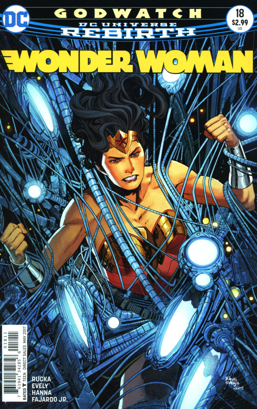 Wonder Woman Vol 5 #18 Cover A Regular Bilquis Evely Cover