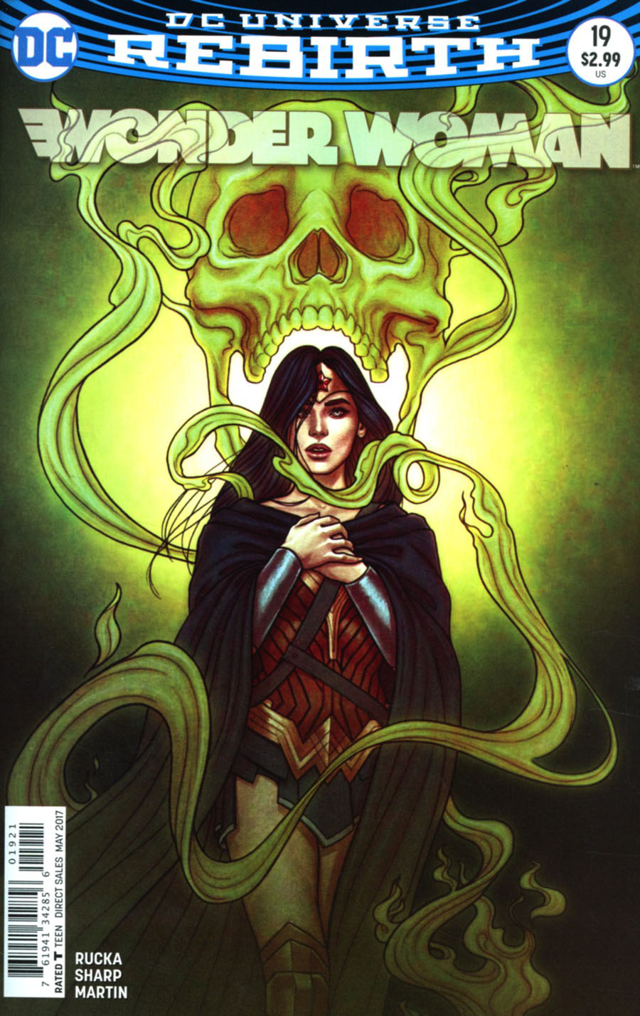 Wonder Woman Vol 5 #19 Cover B Variant Jenny Frison Cover