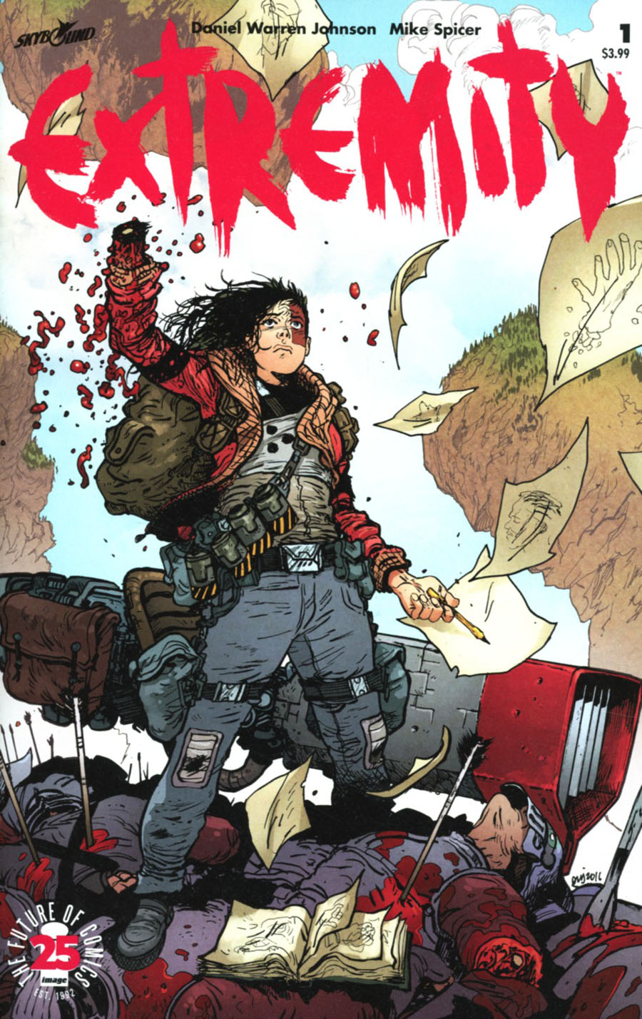 Extremity #1 Cover A 1st Ptg Regular Daniel Warren Johnson Cover