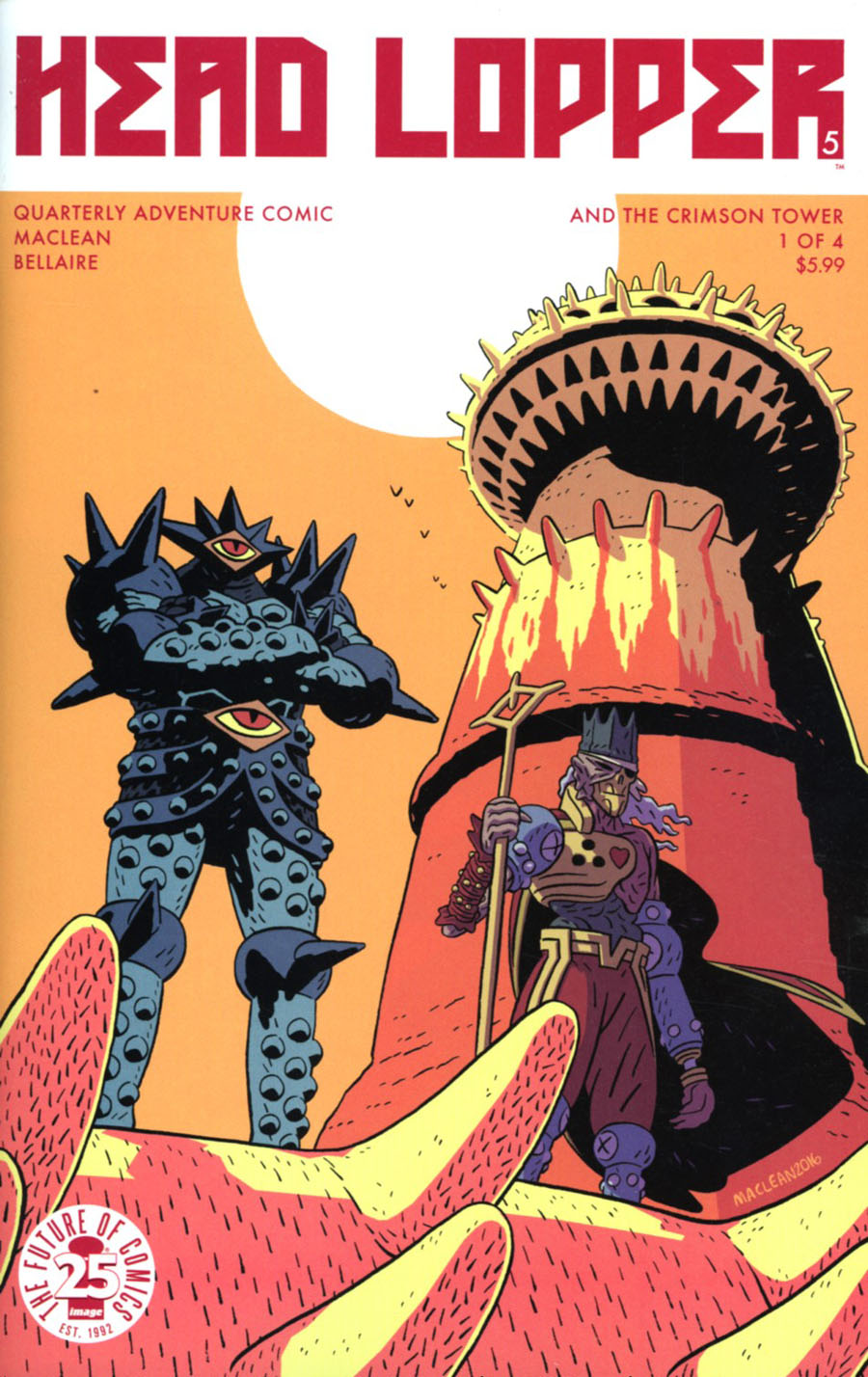 Head Lopper #5 Cover A Andrew MacLean
