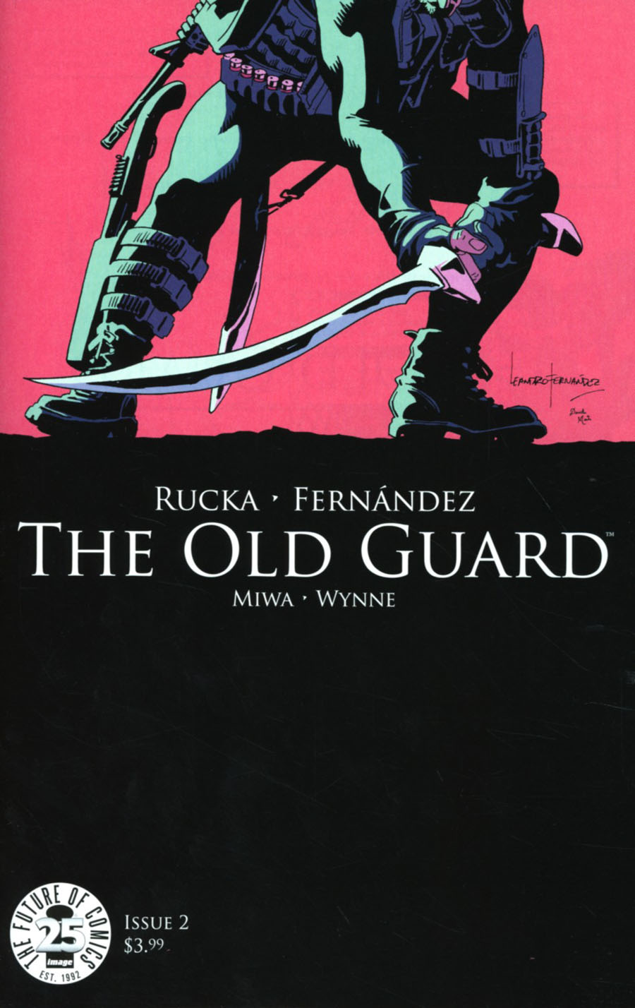 Old Guard #2 Cover A 1st Ptg Regular Leandro Fernandez Cover