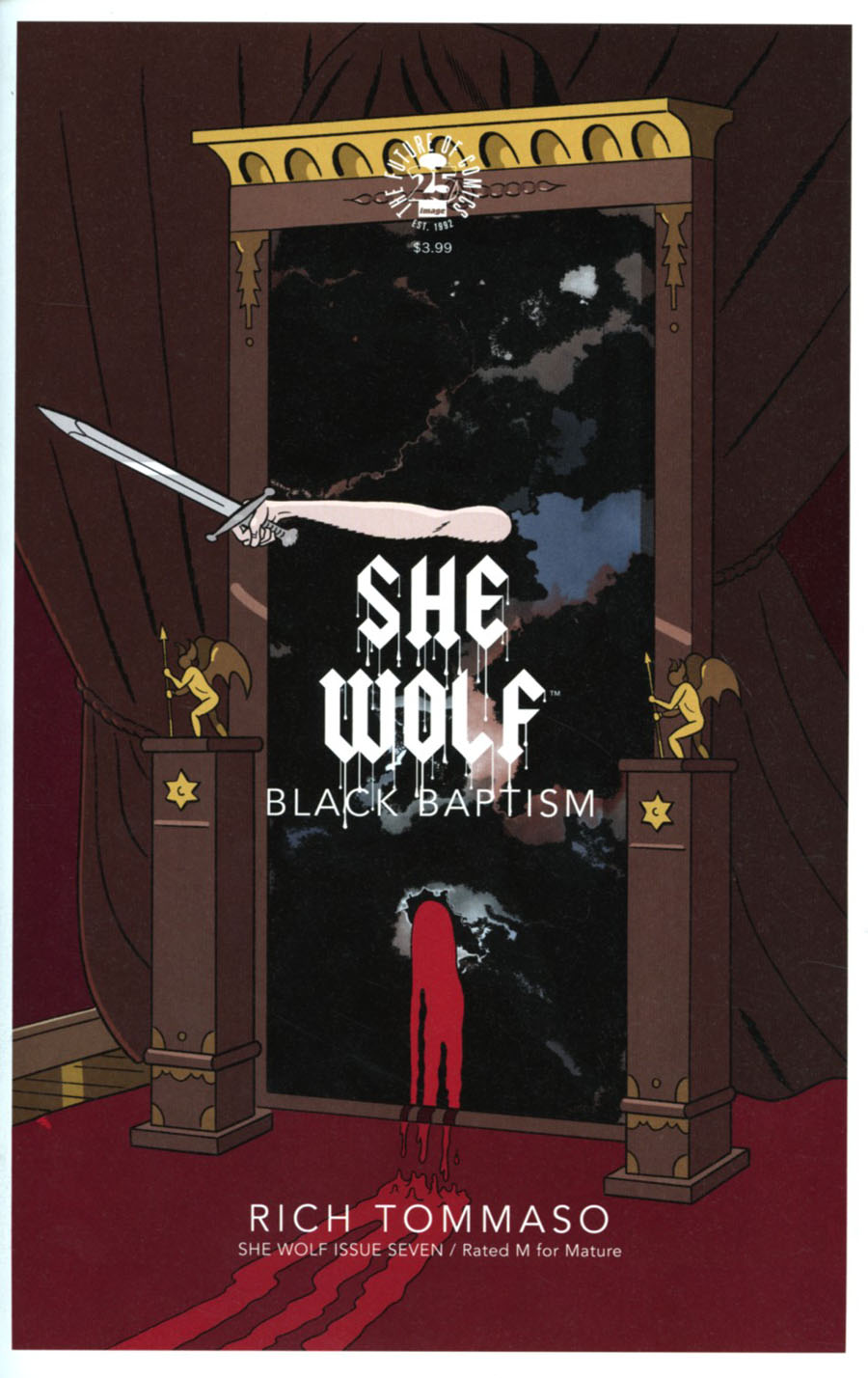 She Wolf #7 Cover A Regular Rich Tommaso Cover