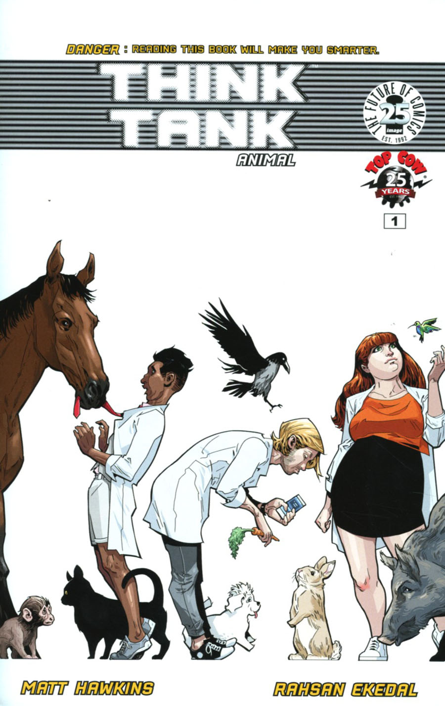 Think Tank Vol 2 #1 Cover B Variant Rahsan Ekedal Cover