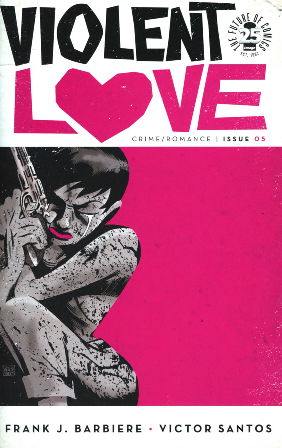 Violent Love #5 Cover A Regular Victor Santos Cover