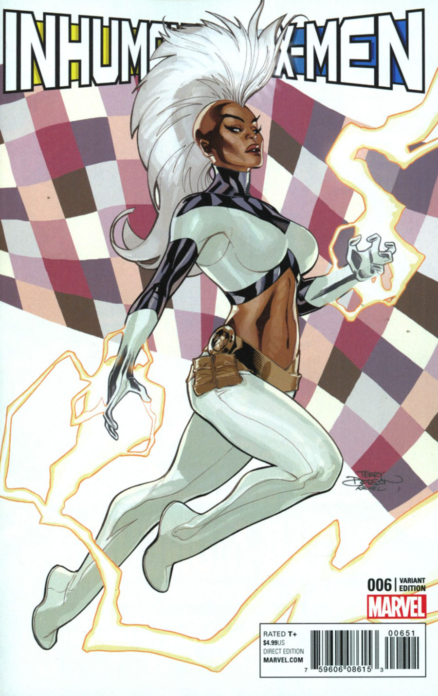 Inhumans vs X-Men #6 Cover D Variant Terry Dodson X-Men Cover