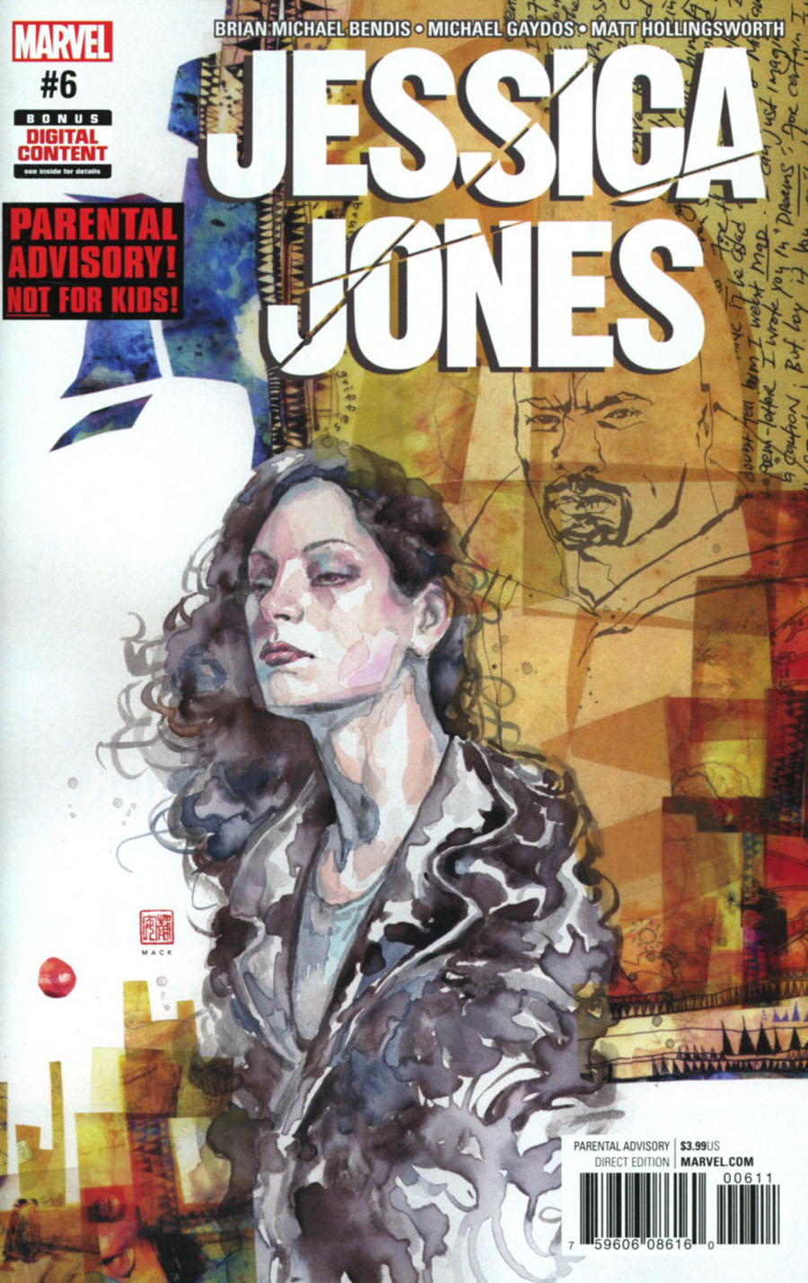 Jessica Jones #6 Cover A Regular David Mack Cover