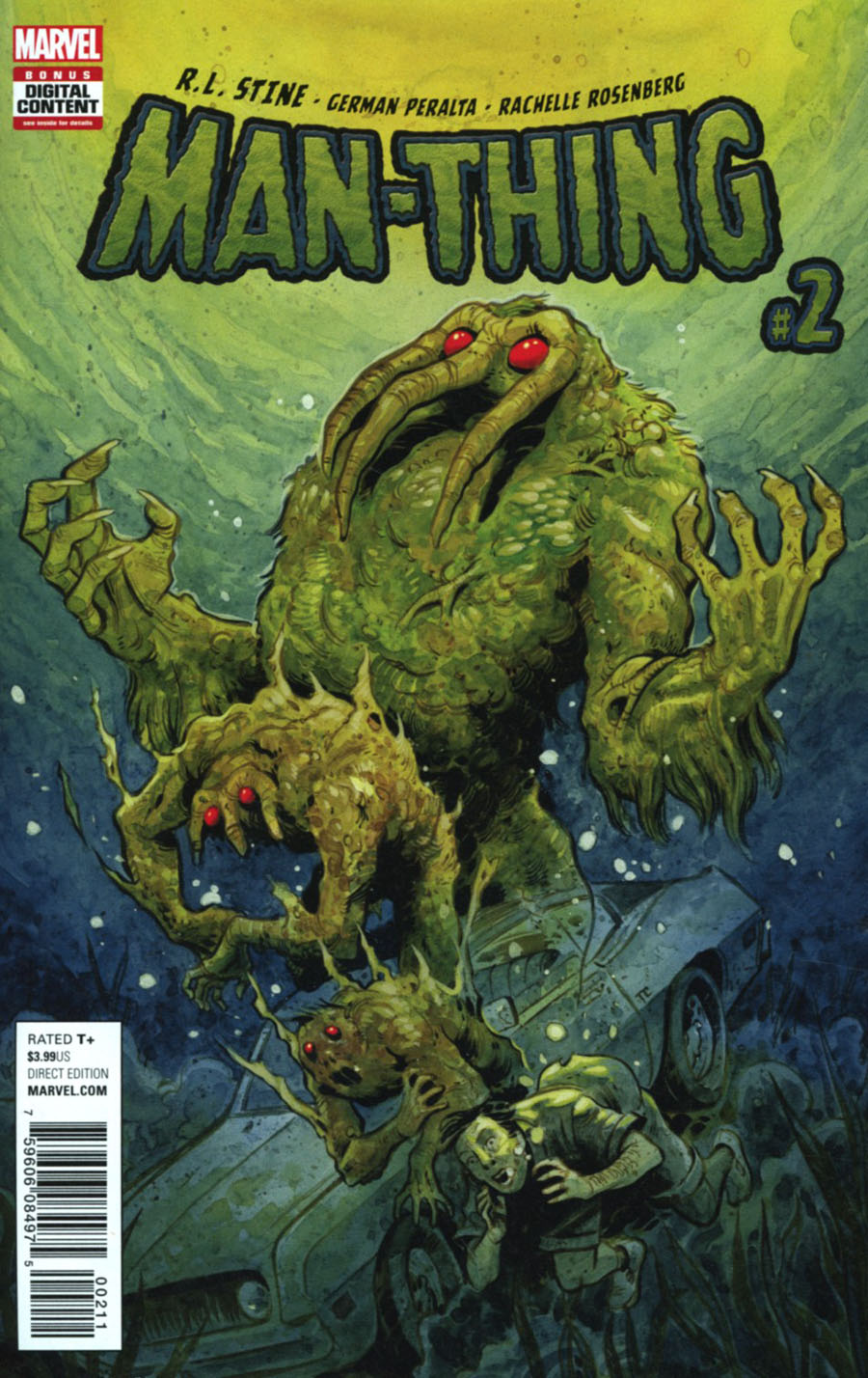 Man-Thing Vol 5 #2 Cover A Regular Tyler Crook Cover