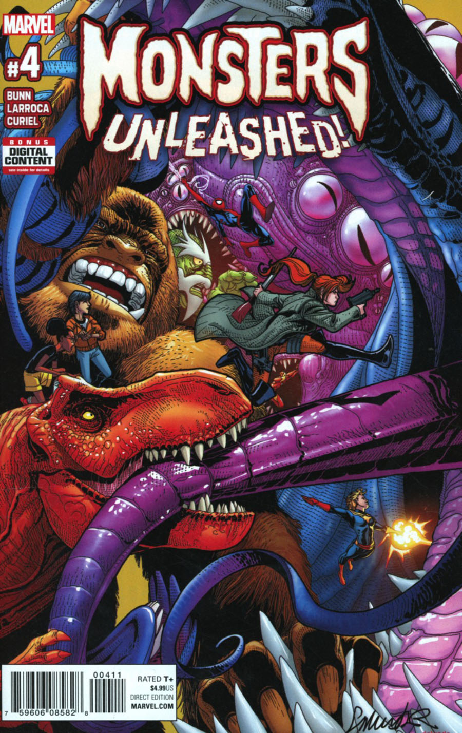 Monsters Unleashed #4 Cover A Regular Salvador Larroca Cover