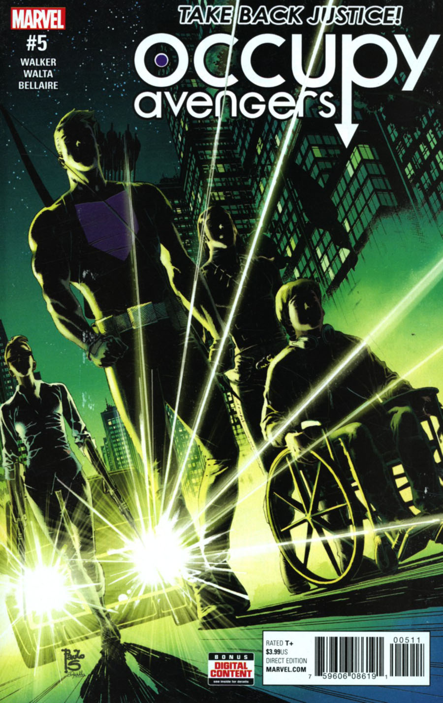 Occupy Avengers #5 Cover A Regular Paulo Siqueira Cover