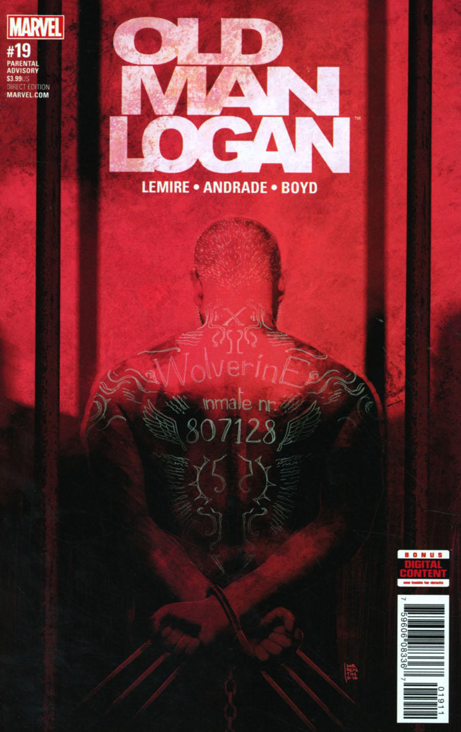 Old Man Logan Vol 2 #19 Cover A Regular Andrea Sorrentino Cover