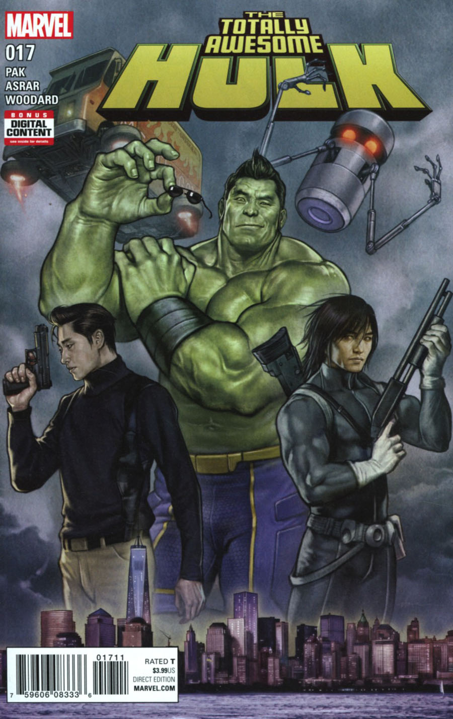 Totally Awesome Hulk #17 Cover A Regular Stonehouse Cover