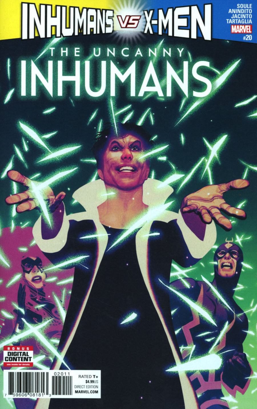Uncanny Inhumans #20 Cover A Regular Frazer Irving & Scott Wilson Cover (Inhumans vs X-Men Tie-In)
