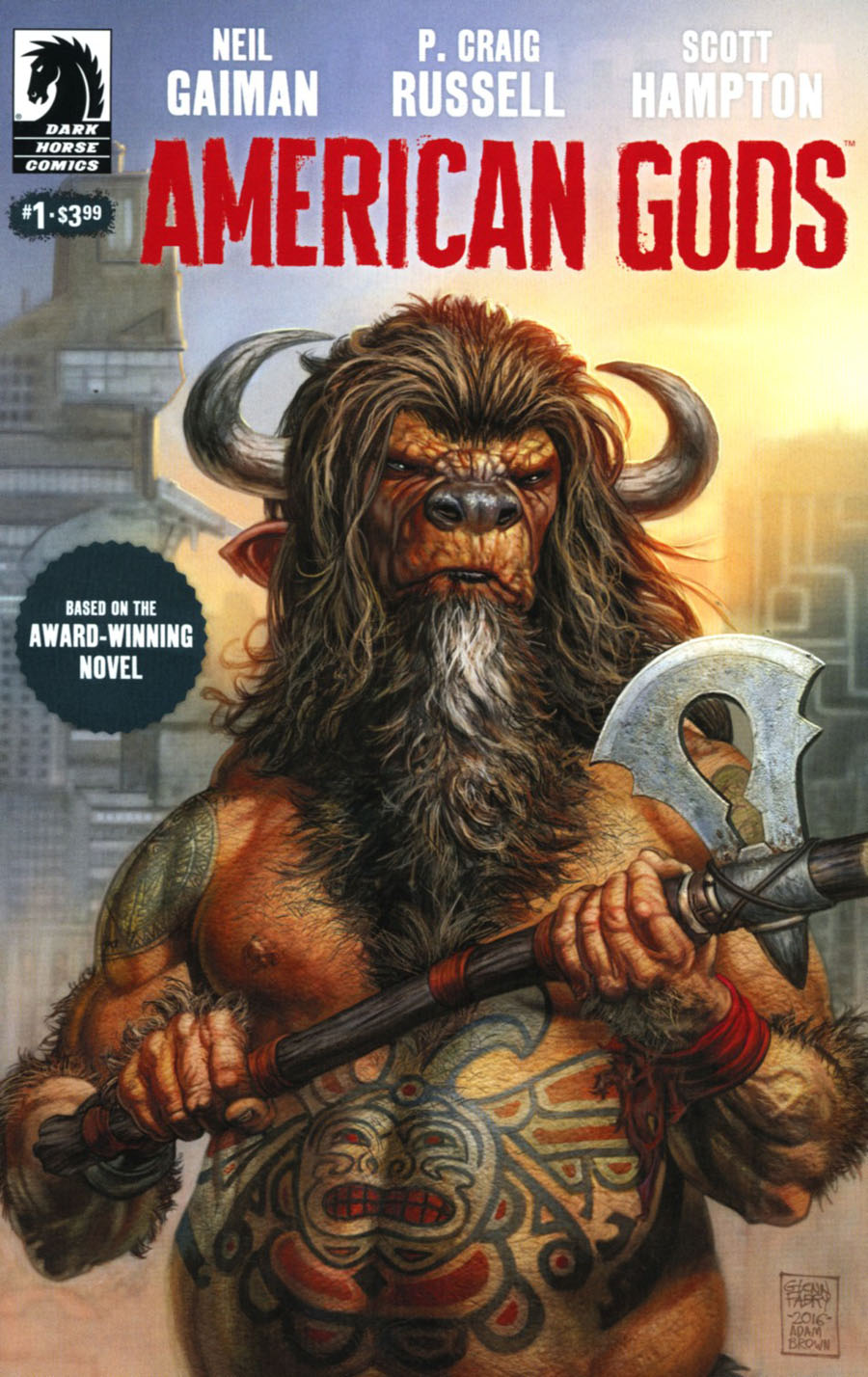 American Gods Shadows #1 Cover A Regular Glenn Fabry Cover