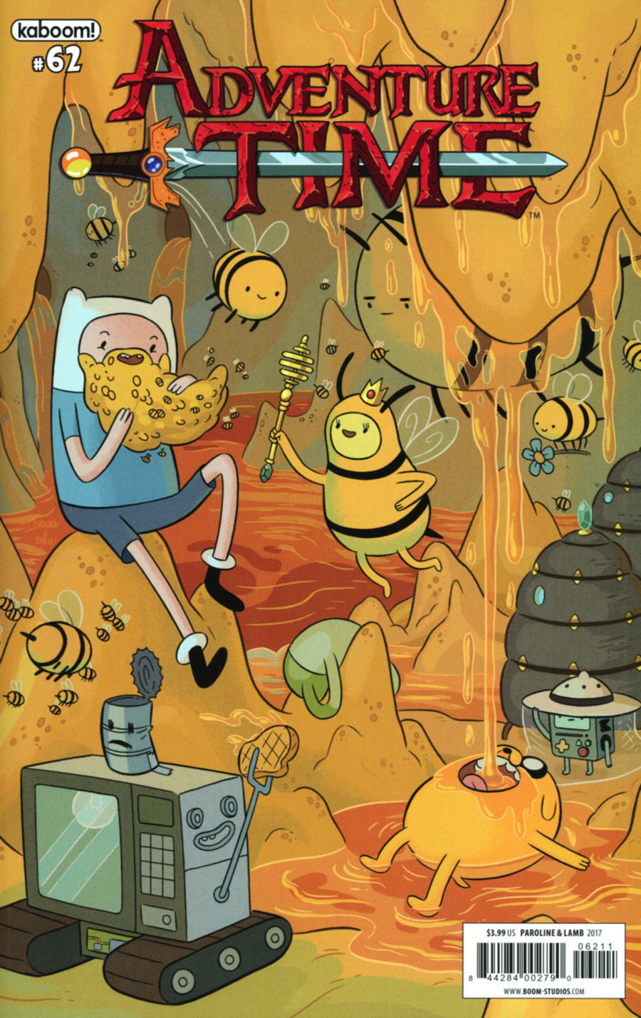 Adventure Time #62 Cover A Regular Shelli Paroline & Braden Lamb Cover