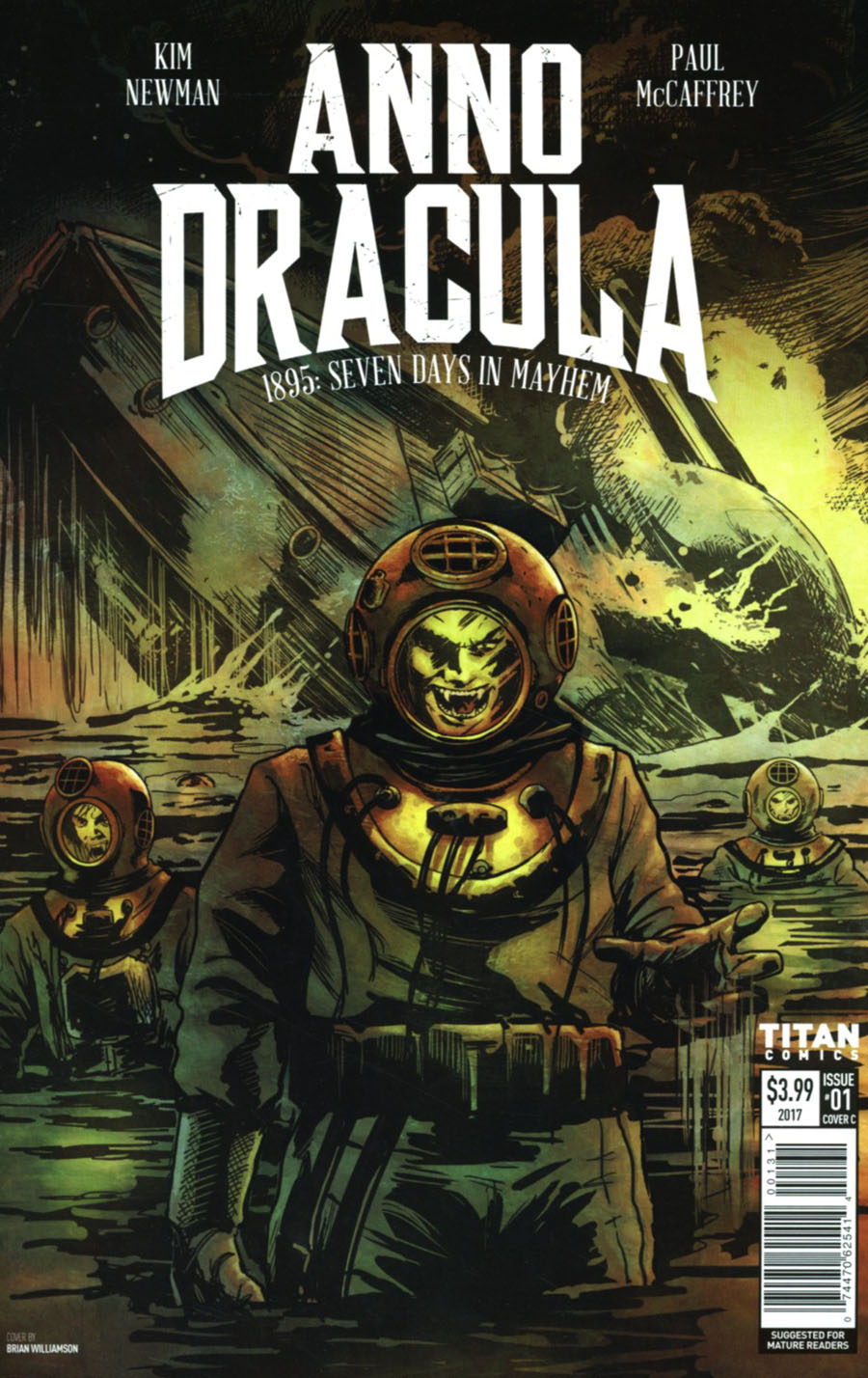 Anno Dracula #1 Cover C Variant Brian Williamson Cover
