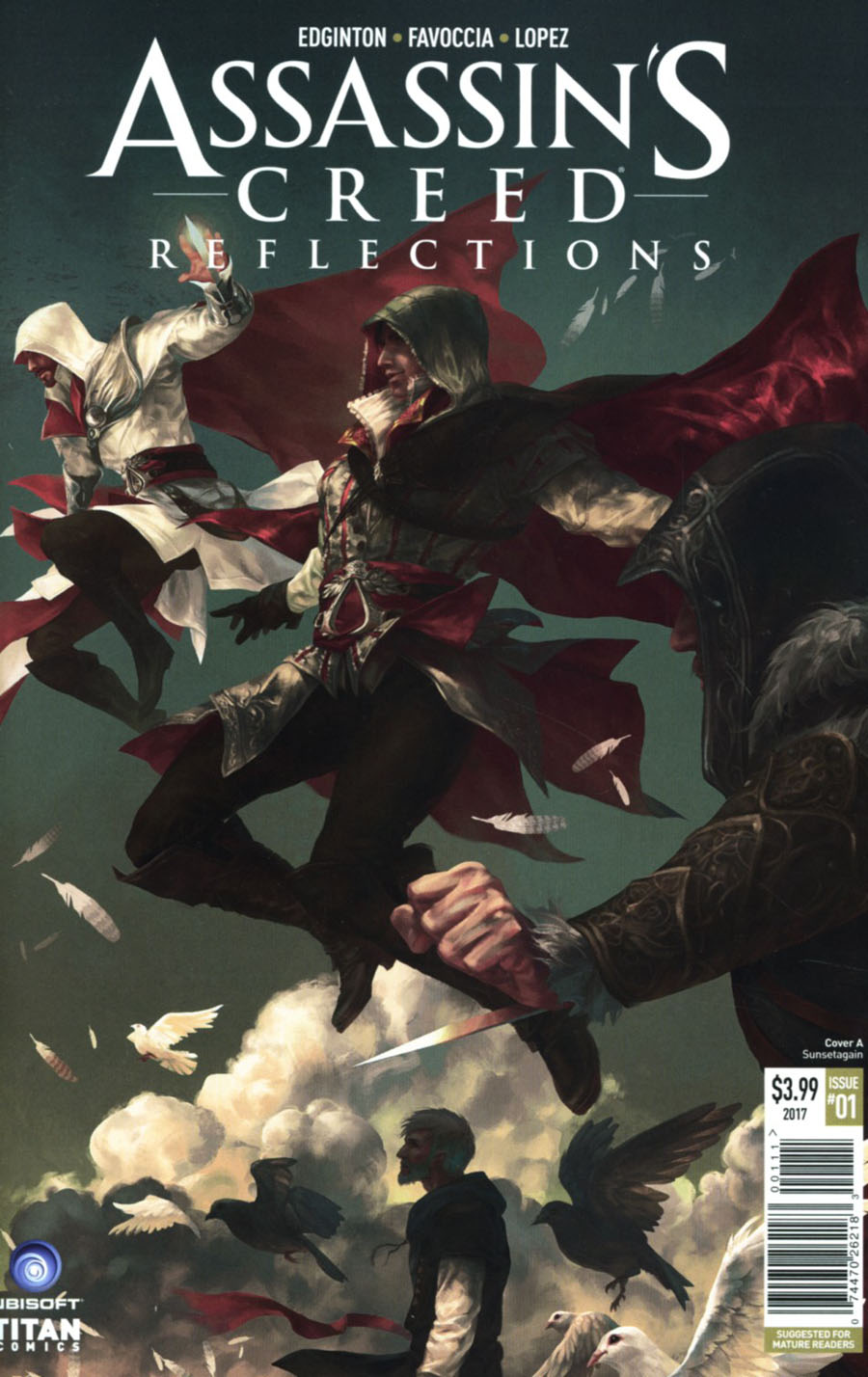 Assassins Creed Reflections #1 Cover A Regular Sunsetagain Cover