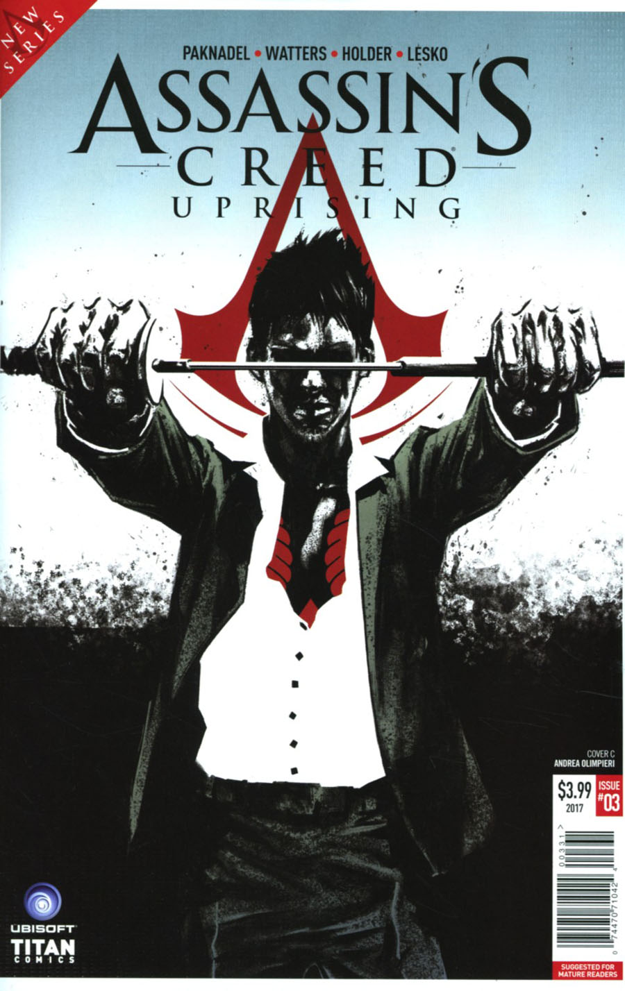 Assassins Creed Uprising #3 Cover C Variant Andrea Olimpieri Cover
