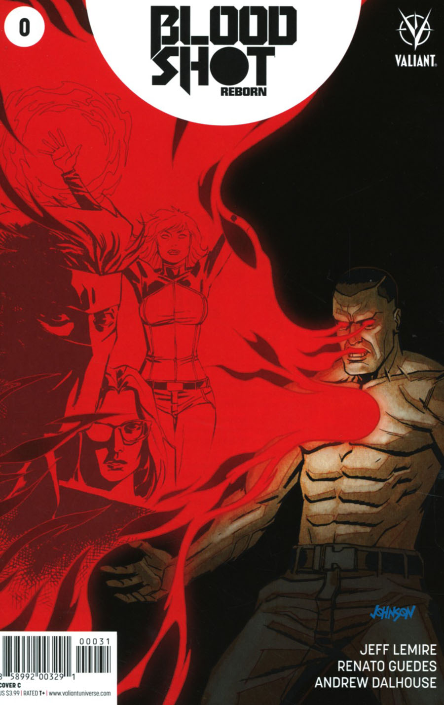 Bloodshot Reborn #0 Cover C Variant Dave Johnson Cover