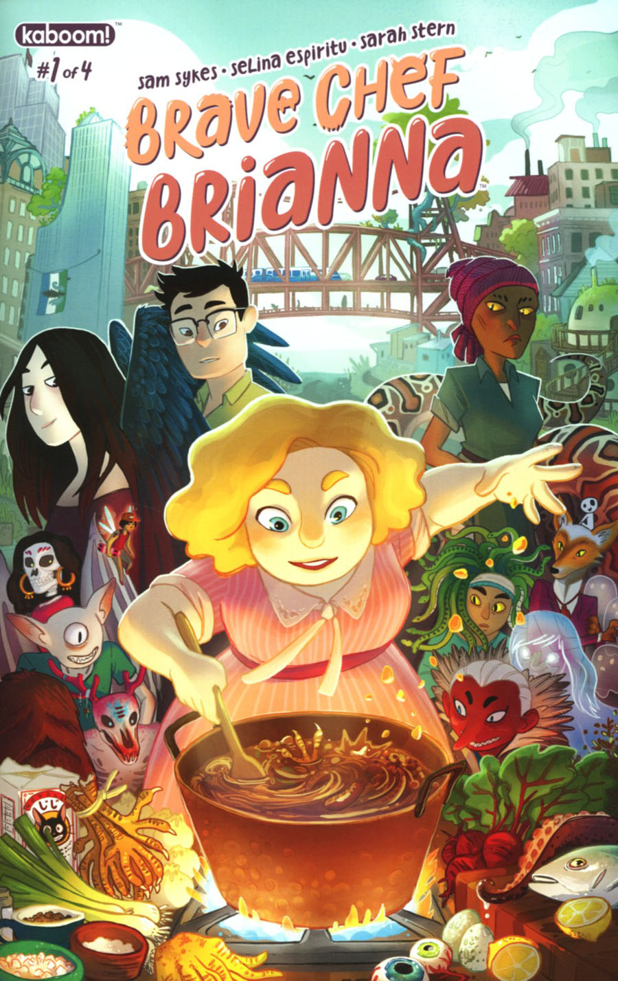 Brave Chef Brianna #1 Cover A Regular Bridget Underwood Cover