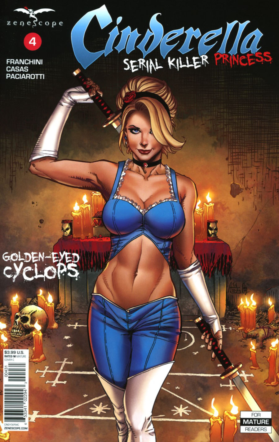 Grimm Fairy Tales Presents Cinderella Serial Killer Princess #4 Cover C Anthony Spay