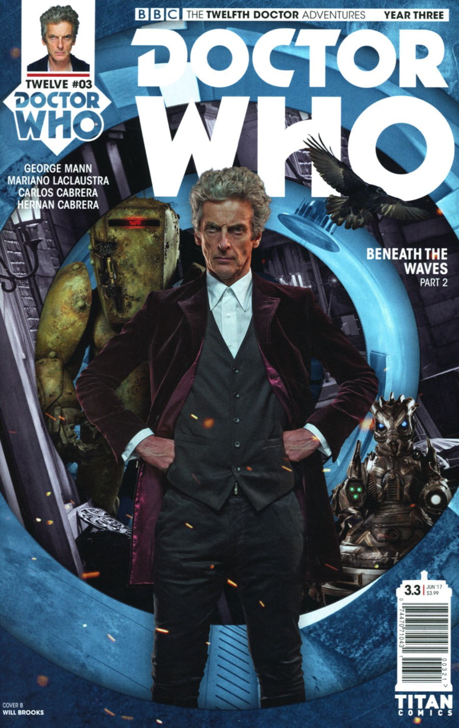 Doctor Who 12th Doctor Year Three #3 Cover B Variant Photo Cover