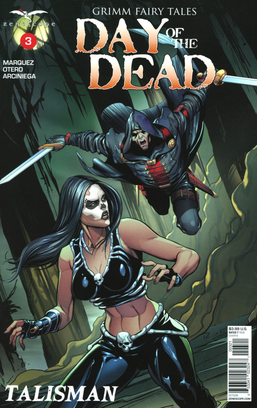 Grimm Fairy Tales Presents Day Of The Dead #3 Cover B Marc Rosete