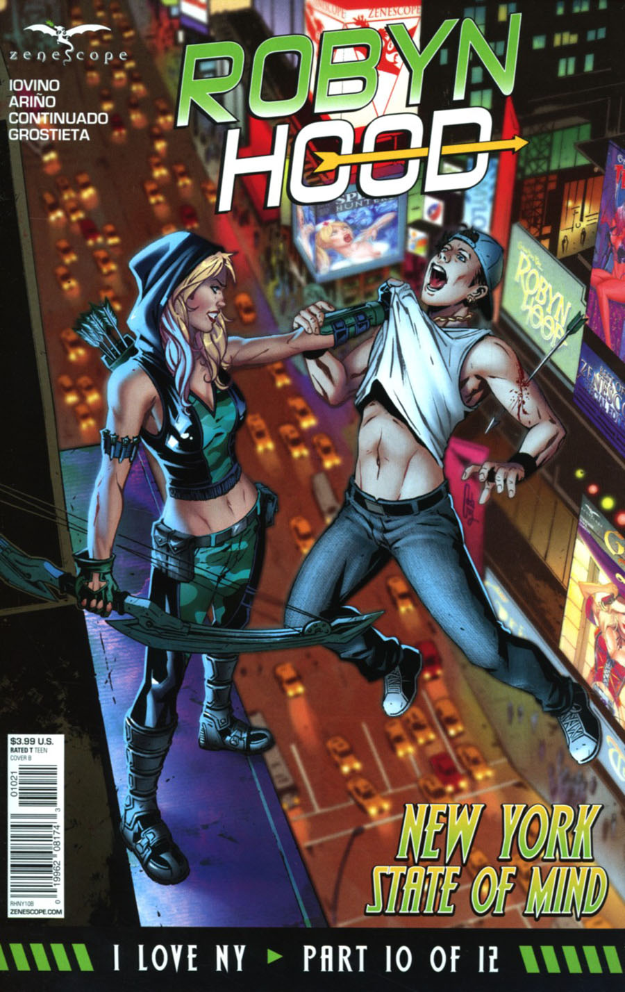 Grimm Fairy Tales Presents Robyn Hood I Love NY #10 Cover B Riveiro