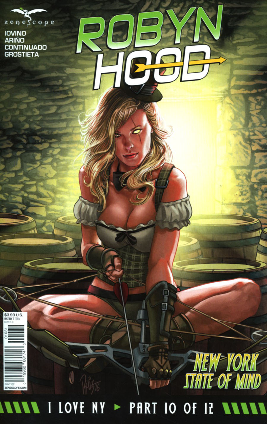 Grimm Fairy Tales Presents Robyn Hood I Love NY #10 Cover C Juan Carlos Ruiz