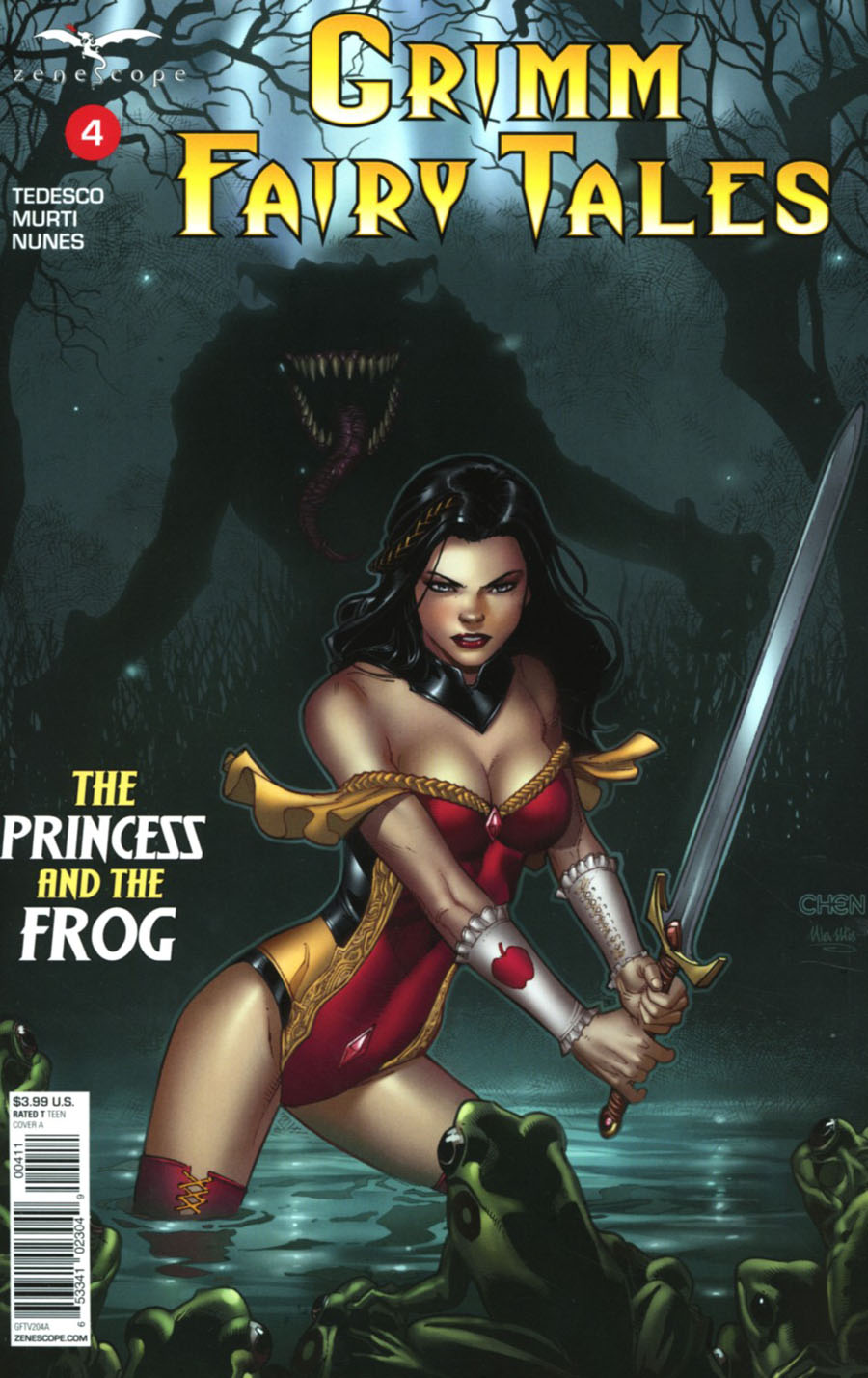 Grimm Fairy Tales Vol 2 #4 Cover A Sean Chen