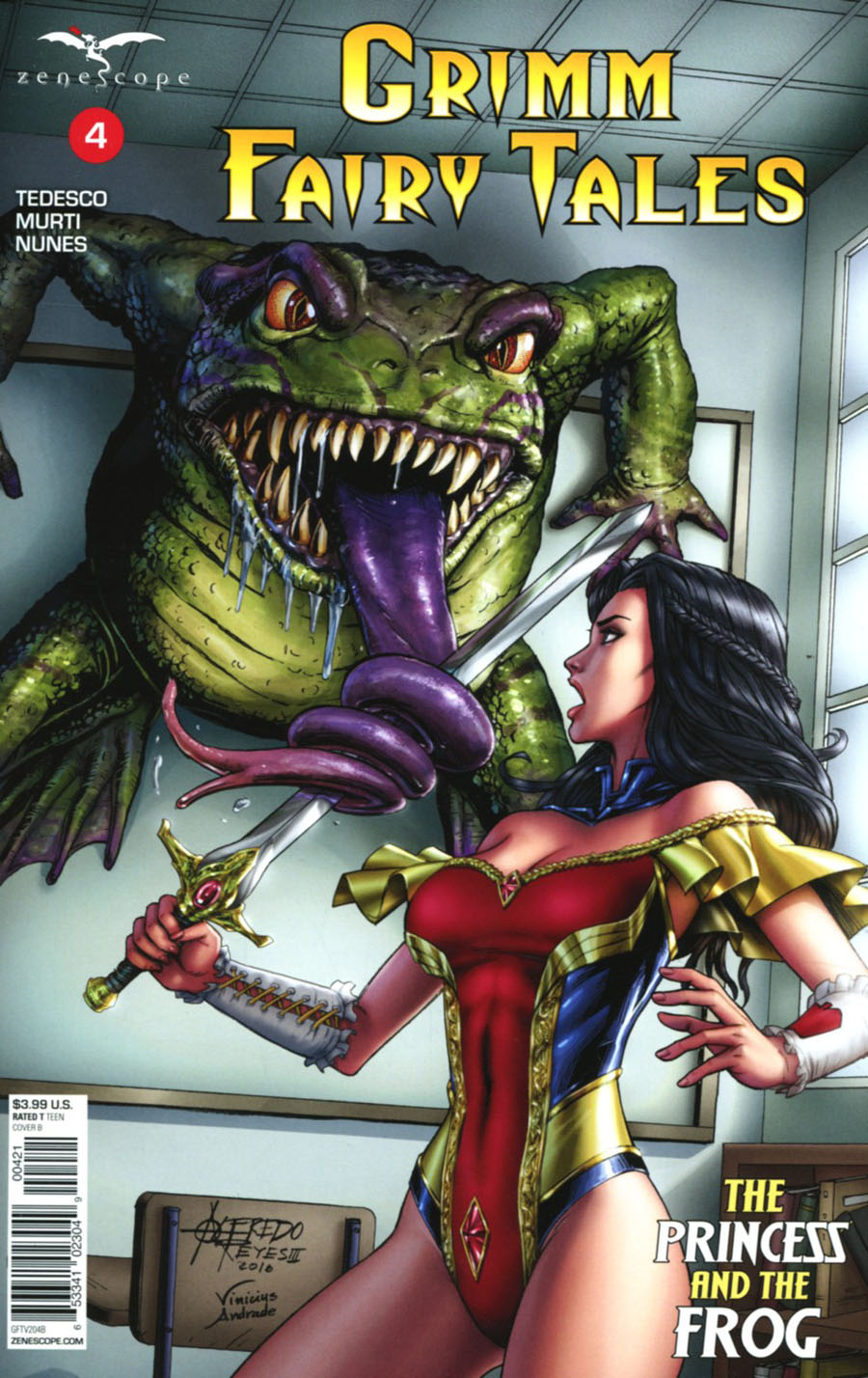 Grimm Fairy Tales Vol 2 #4 Cover B Alfredo Reyes