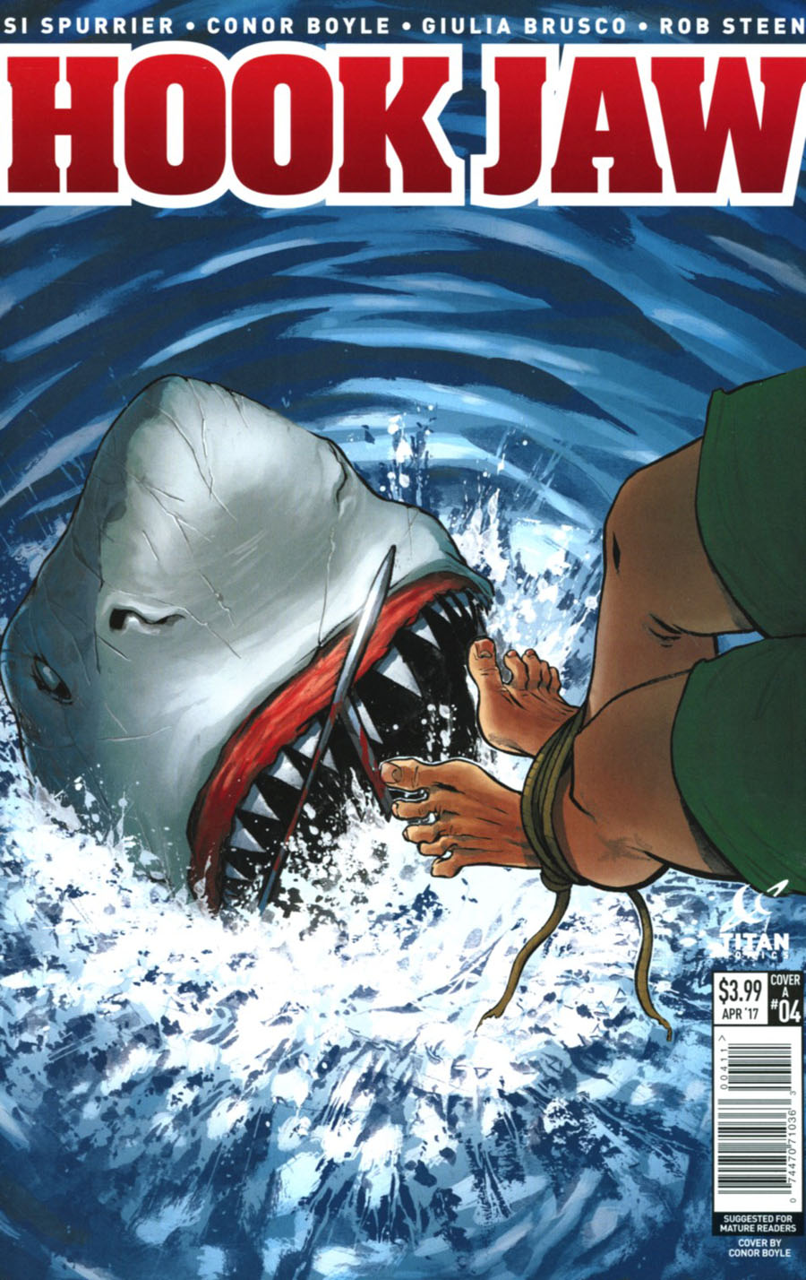 Hookjaw #4 Cover A Regular Conor Boyle Cover