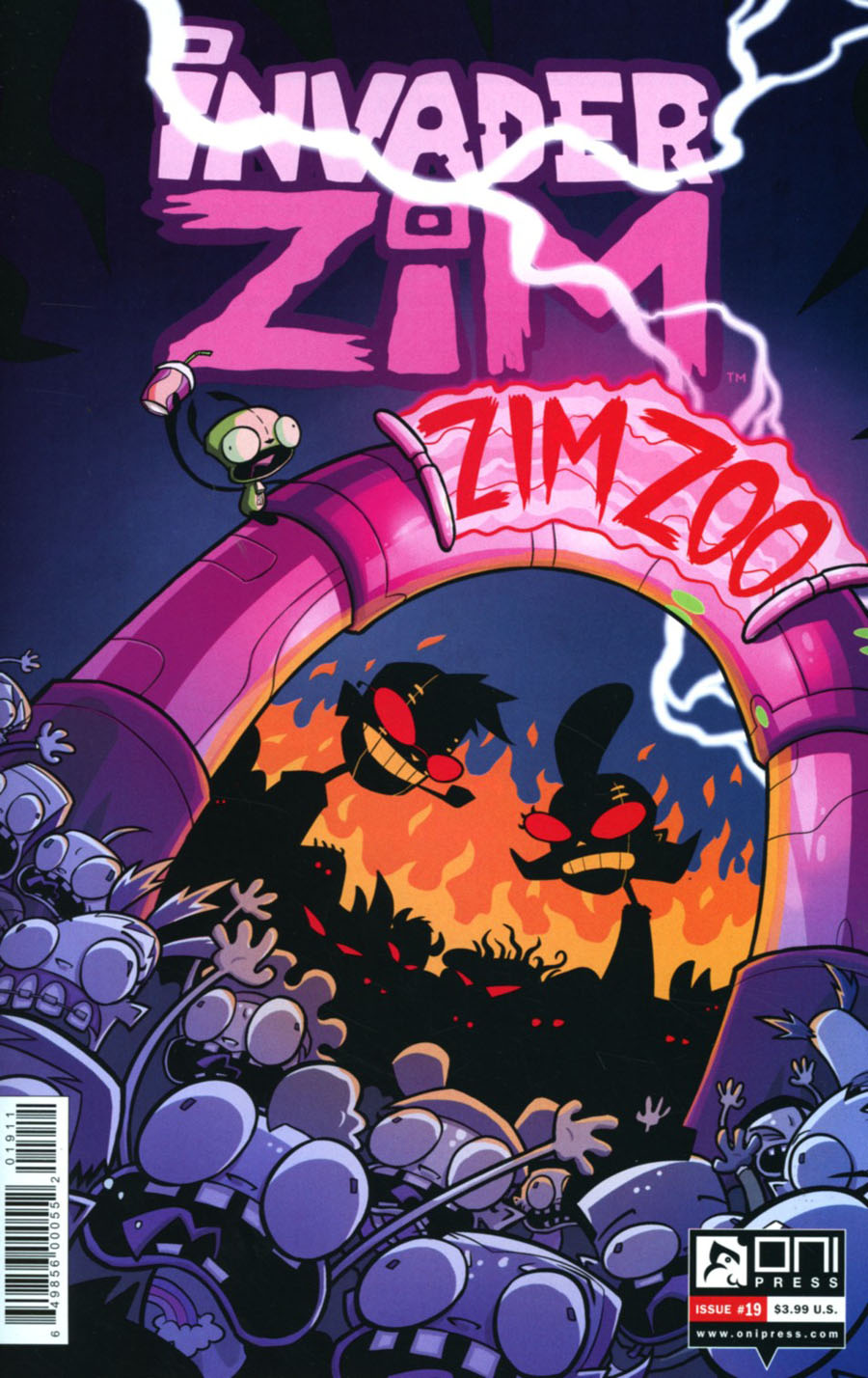 Invader Zim #19 Cover A Regular Warren Wucinich Cover