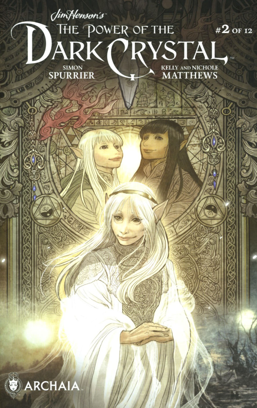 Jim Hensons Power Of The Dark Crystal #2 Cover B Variant Sana Takeda Subscription Cover