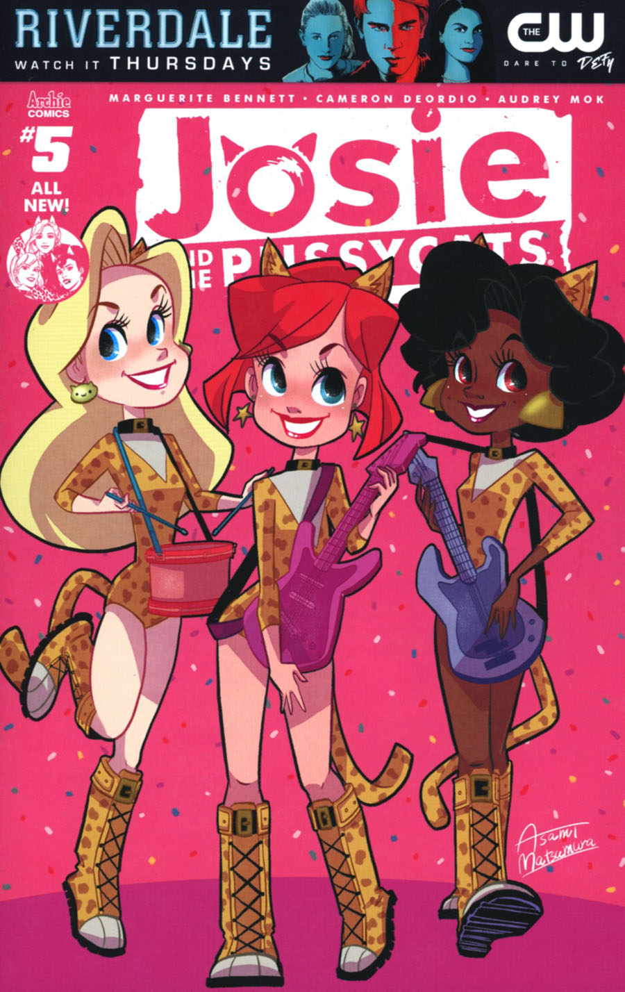 Josie And The Pussycats Vol 2 #5 Cover B Variant Asami Matsumura Cover