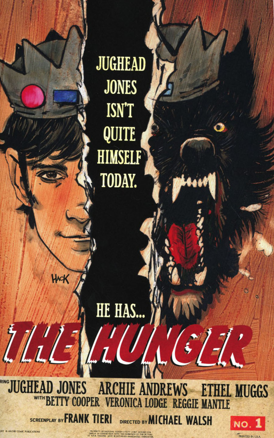 Jughead The Hunger One Shot Cover C Variant Robert Hack Cover