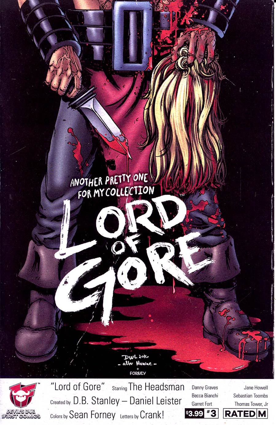 Lord Of Gore #3 Cover A Regular Daniel Leister Cover