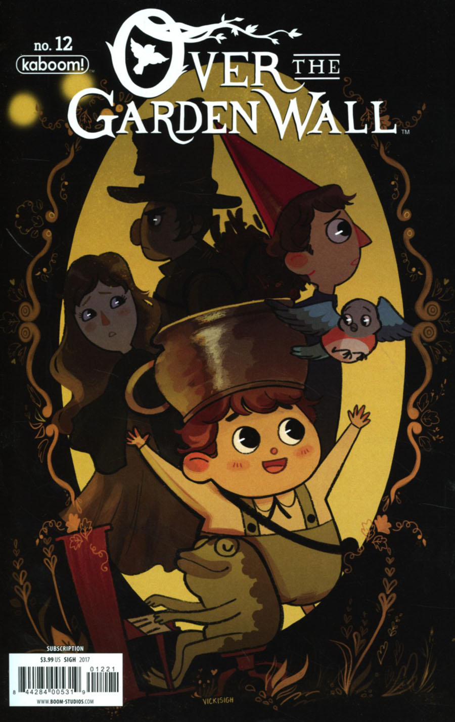 Over The Garden Wall Vol 2 #12 Cover B Variant Vicki Sigh Subscription Cover