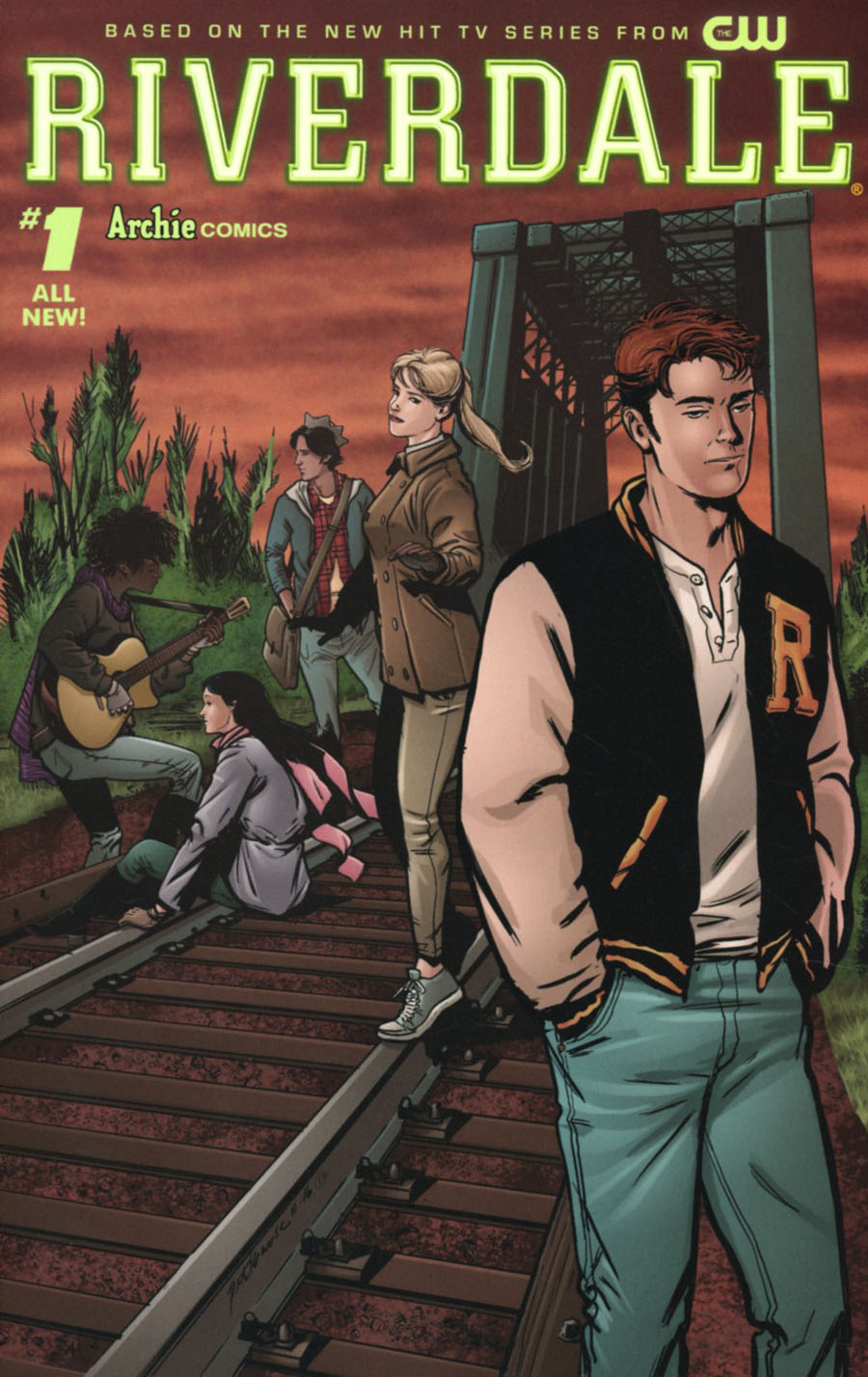 Riverdale #1 Cover D Variant Peter Krause Cover