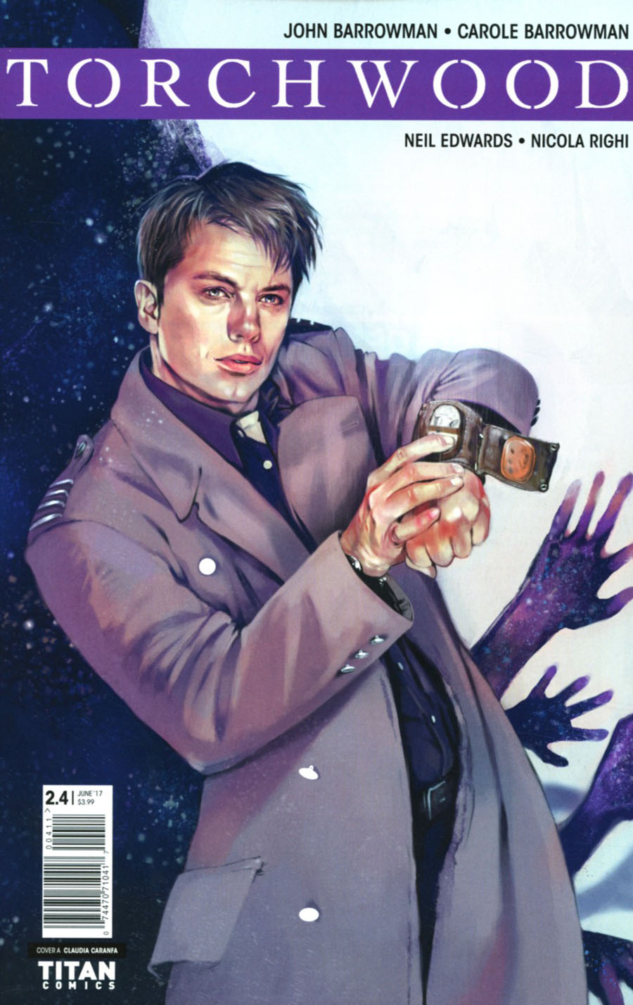 Torchwood Vol 3 #4 Cover A Regular Claudia Caranfa Cover