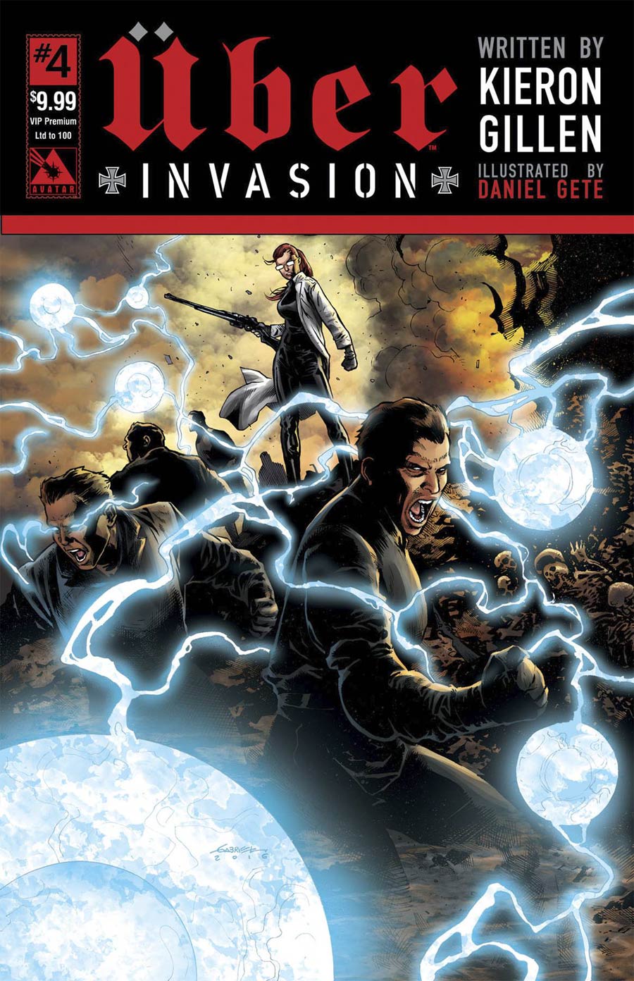 Uber Invasion #4 Cover F VIP Premium Cover