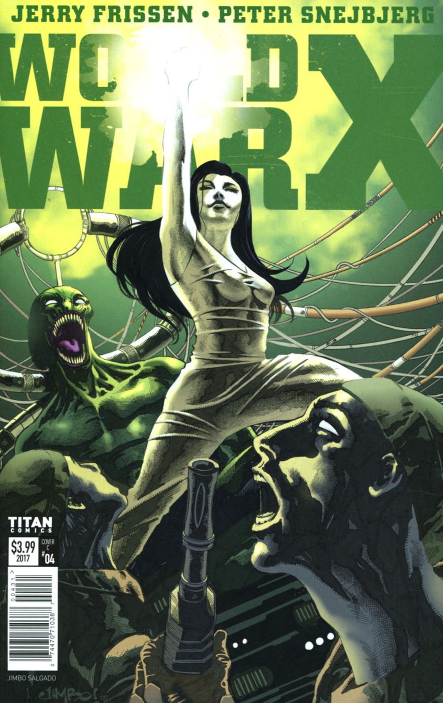 World War X #4 Cover C Variant Jimbo Salgado Cover