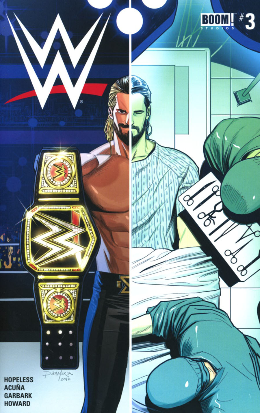 WWE #3 Cover A Regular Dan Mora Cover