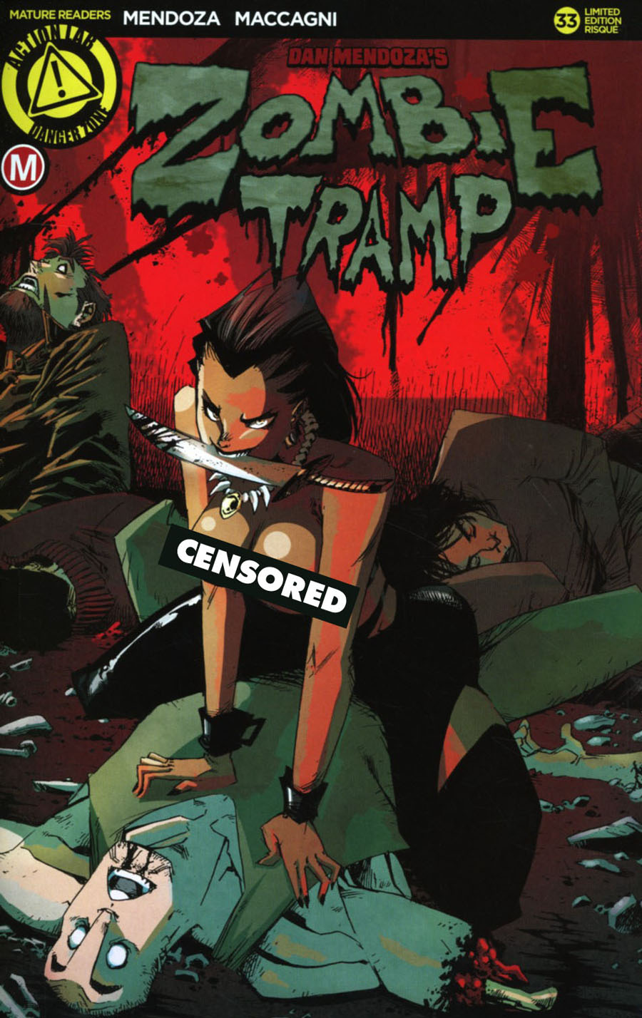 Zombie Tramp Vol 2 #33 Cover D Variant Marco Maccagni Fresh Kill Risque Cover