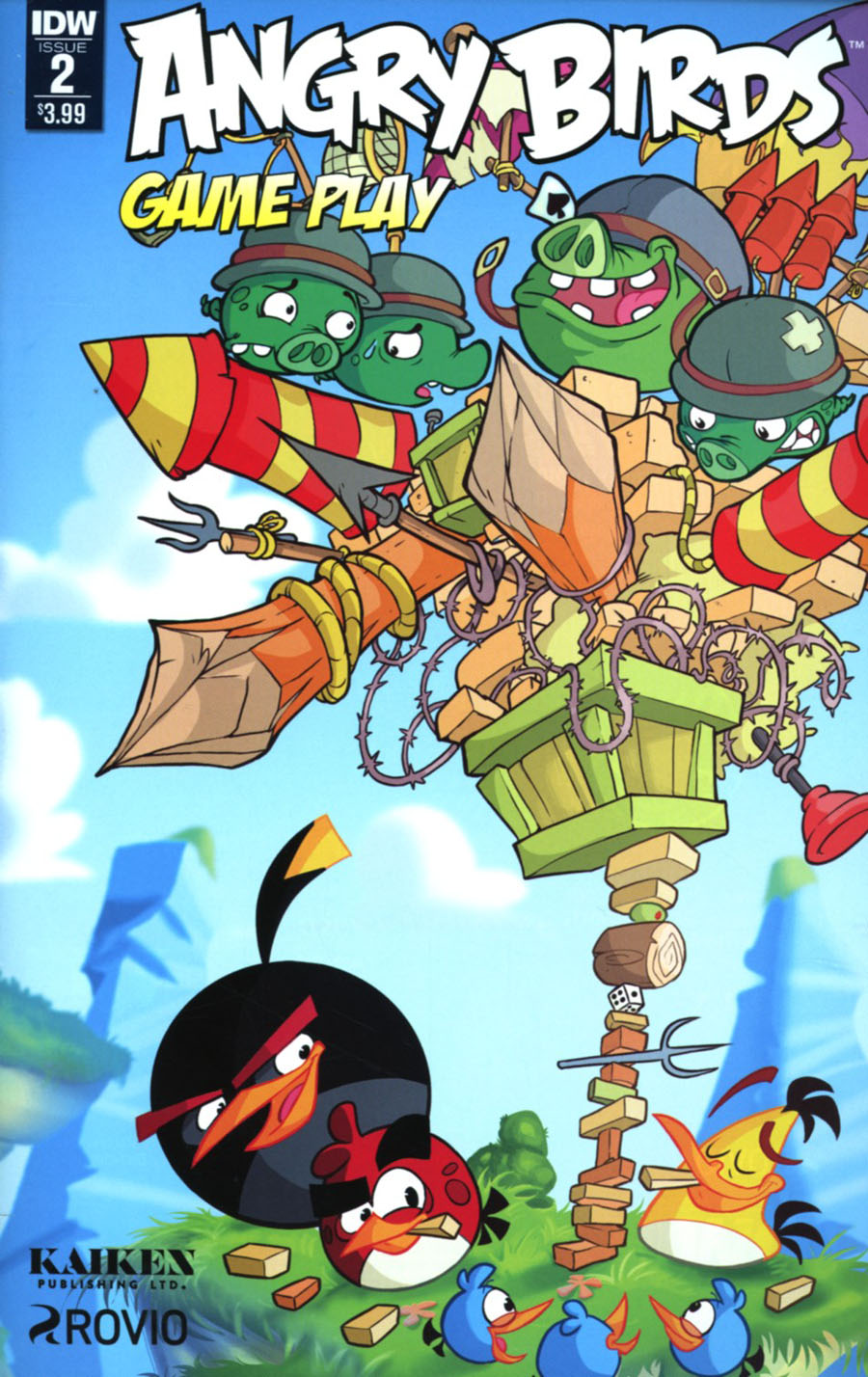 Angry Birds Comics Game Play #2 Cover A Regular Ciao Cangialosi Cover