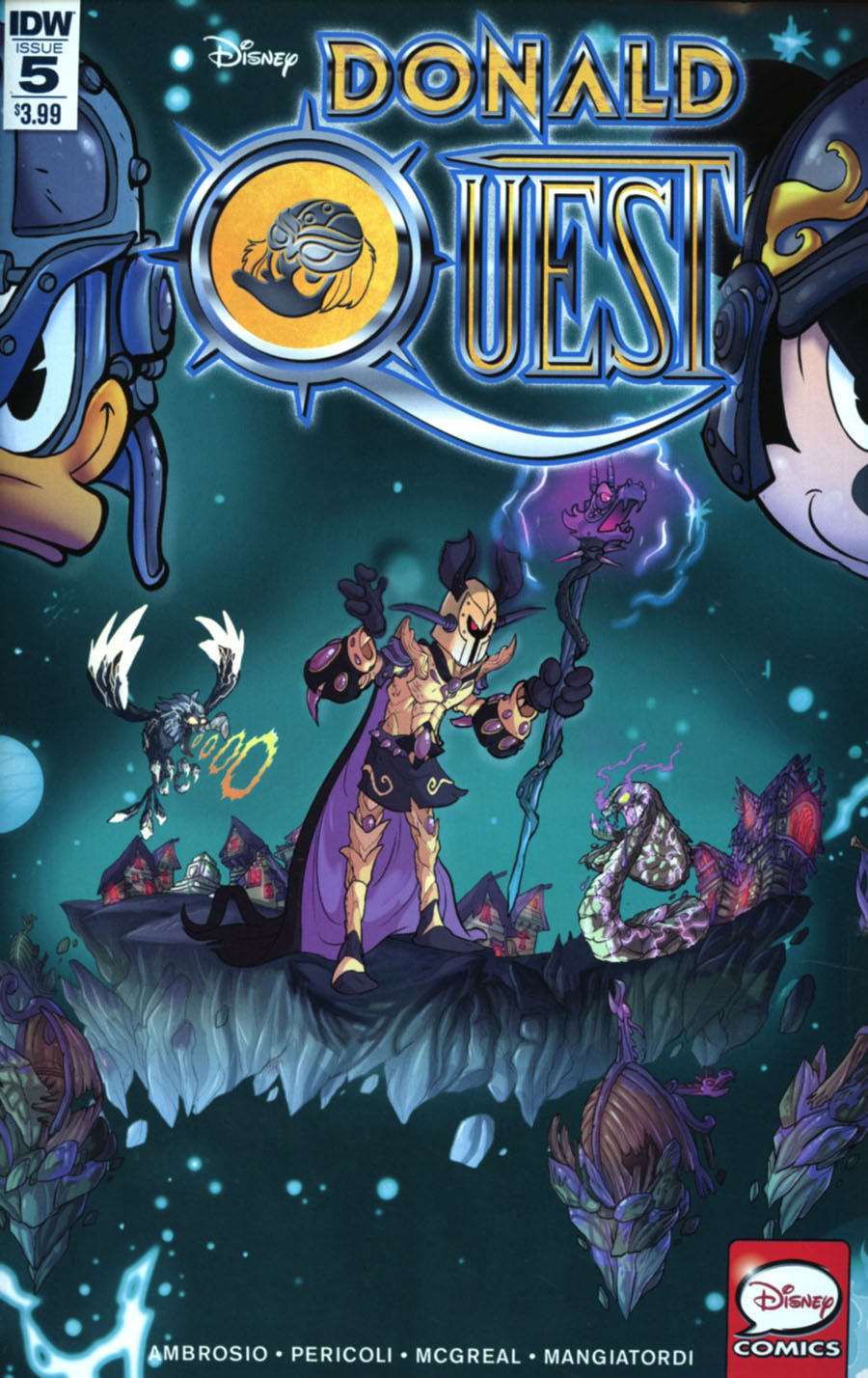 Donald Quest #5 Cover A Regular Ciro Cangialosi Cover