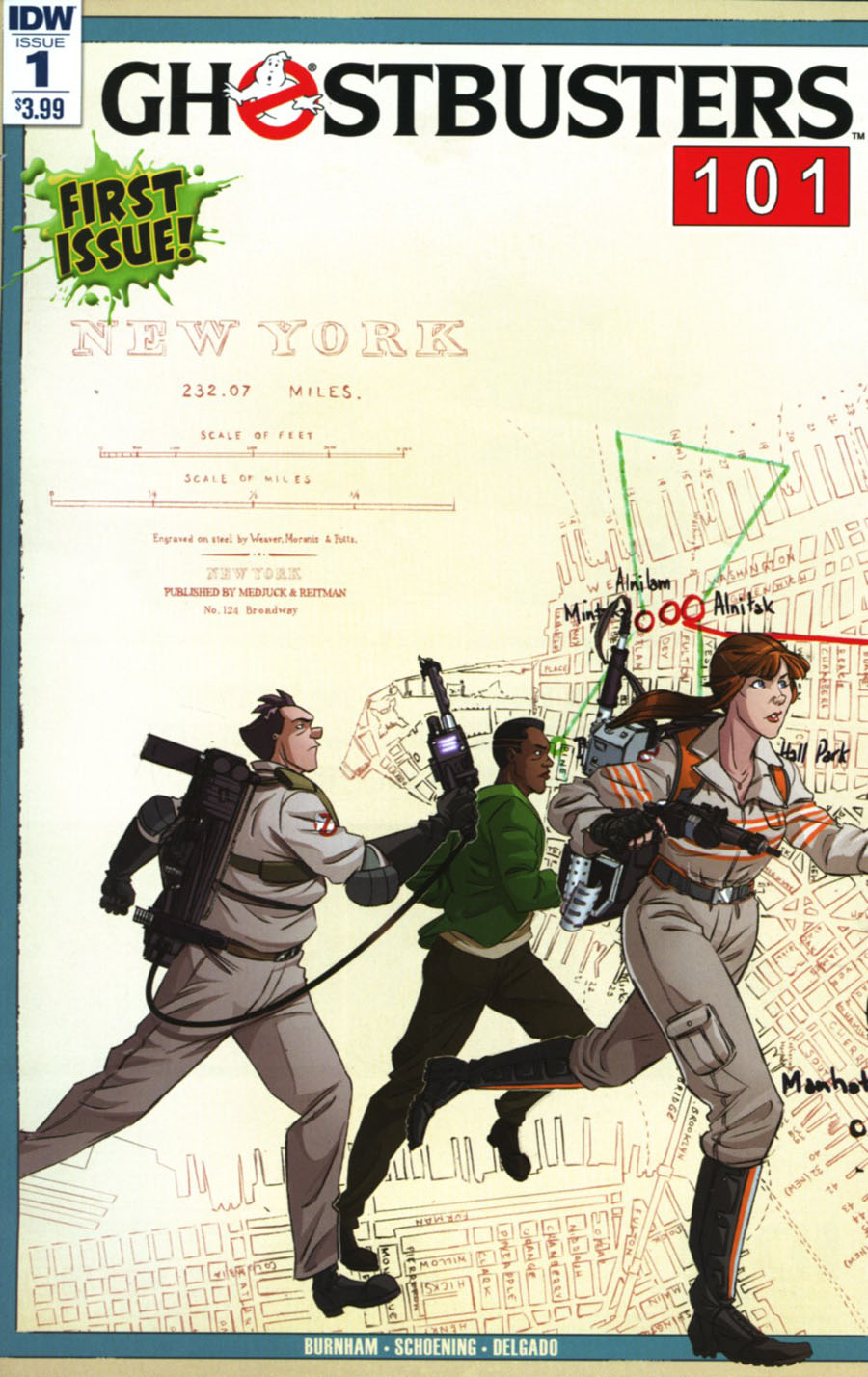 Ghostbusters 101 #1 Cover A 1st Ptg Regular Dan Schoening Cover