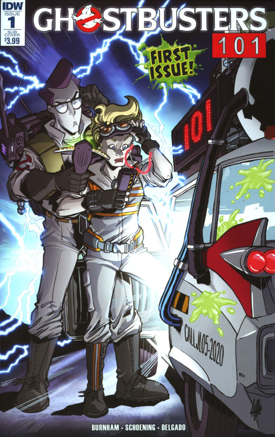 Ghostbusters 101 #1 Cover B Variant Tim Lattie Subscription Cover