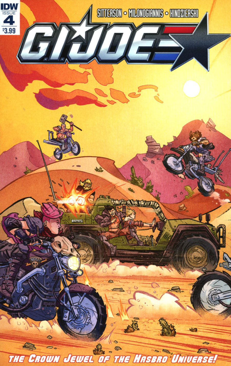 GI Joe Vol 8 #4 Cover A Regular Aaron Conley Cover